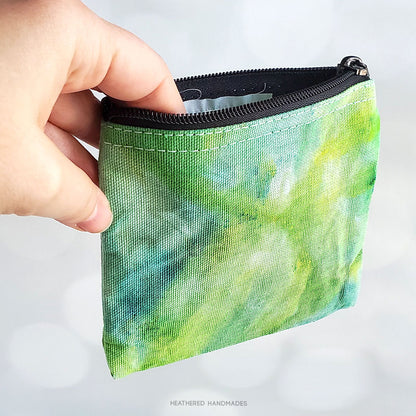 Ice Dyed Zippered Notions Bag 4 image 4