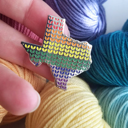 Texas Pride Enamel Pin image 3