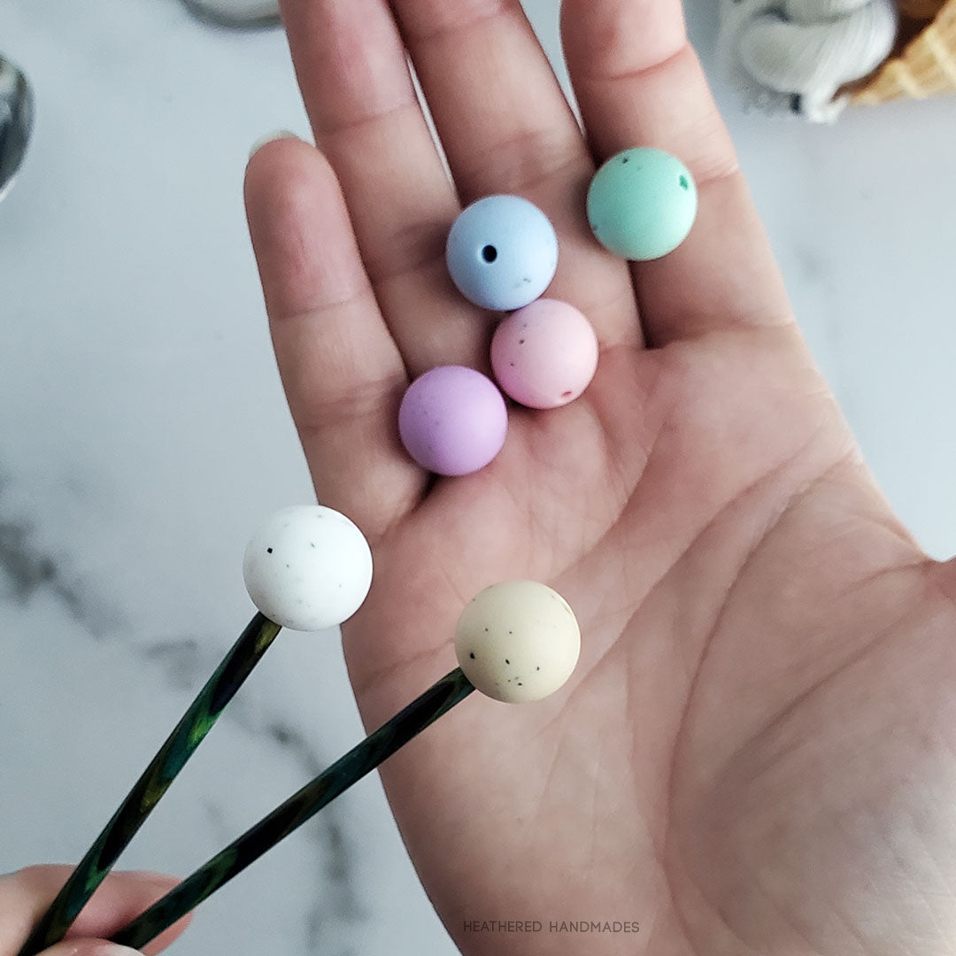 Speckled Stitch Stoppers (Set of 6) image 0