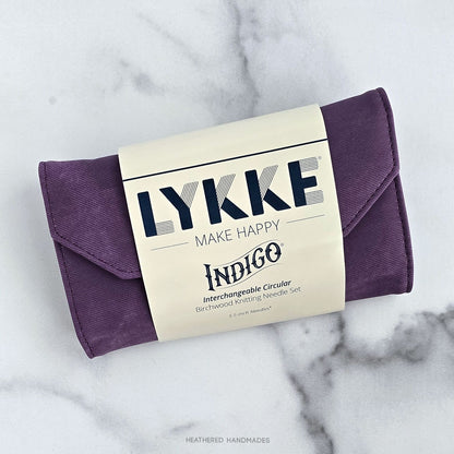 Lykke Indigo 3.5" Interchangeable Needles Set - Violet Case image 0