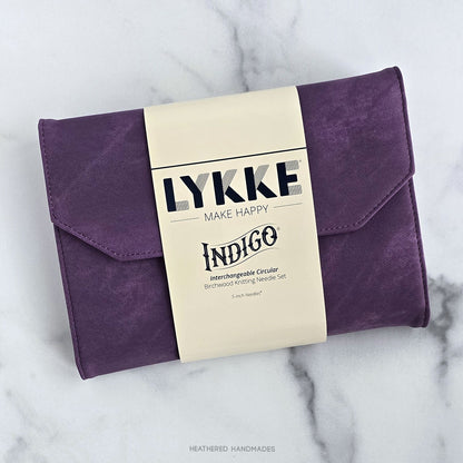 Lykke Indigo 5" Interchangeable Needles Set - Violet Case image 0