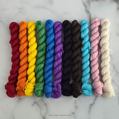 Progress Pride Mini Set - Simple Sock image 0