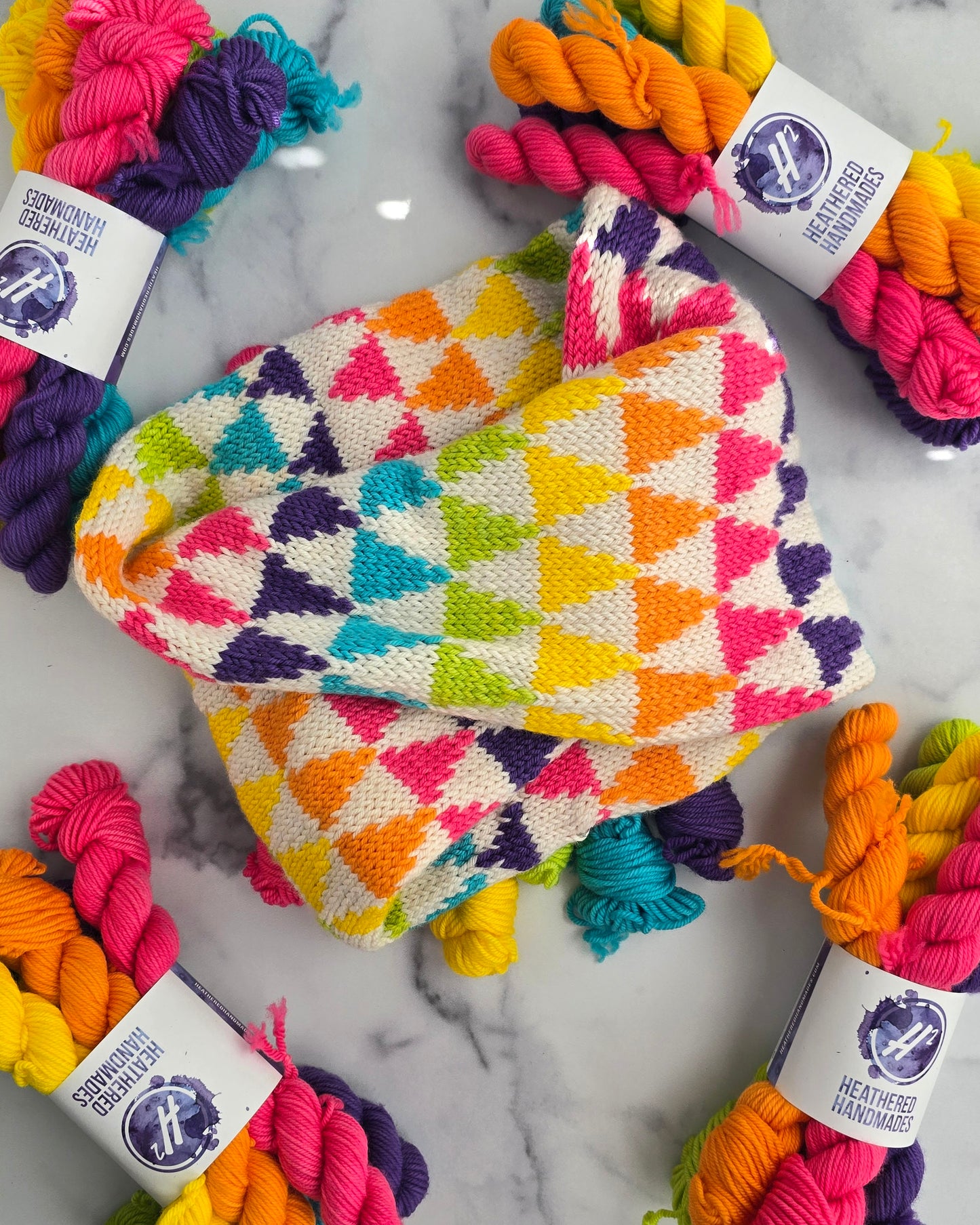 Dyed to Order: Bright Rainbow Mini Sets