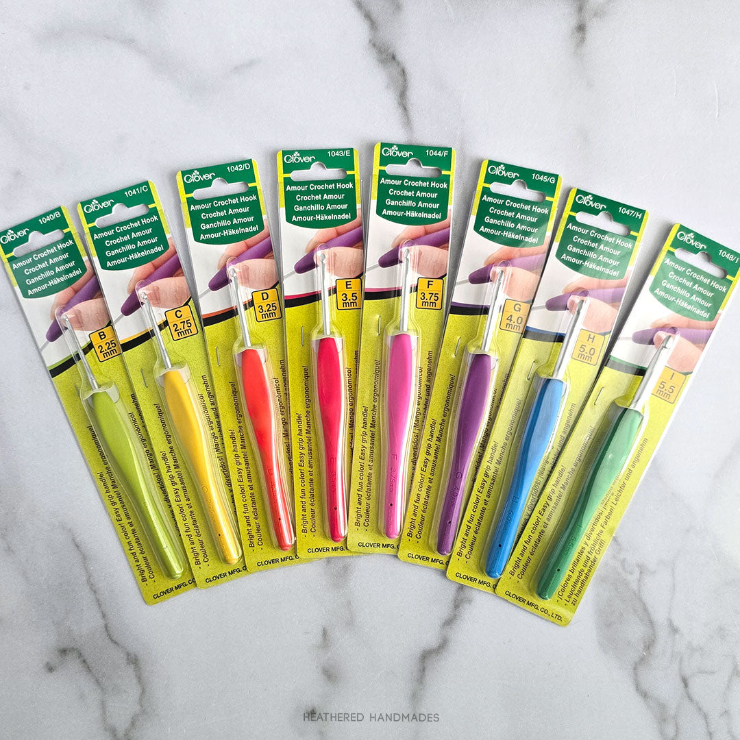 Clover Amour Crochet Hooks