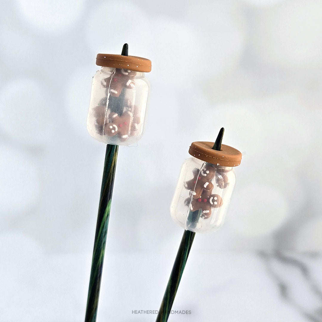 Gingerbread Cookie Jar Stitch Stoppers