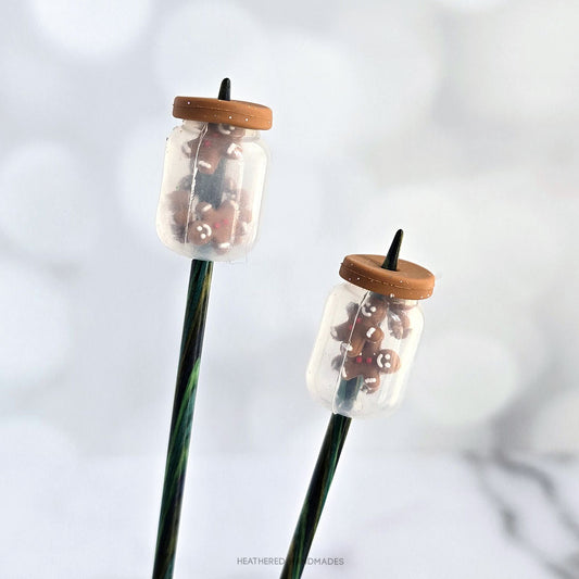 Gingerbread Cookie Jar Stitch Stoppers
