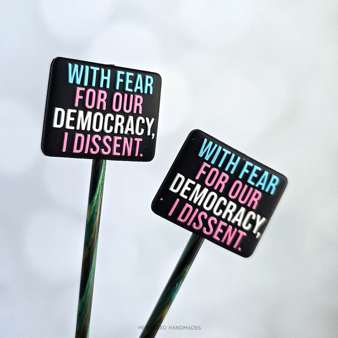 I Dissent Stitch Stoppers