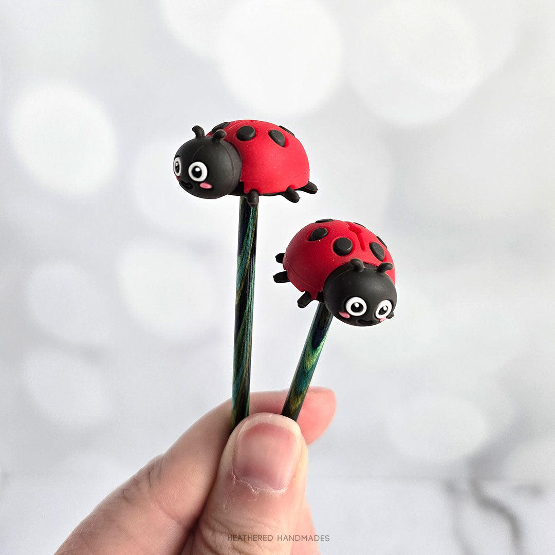 Lady Bug Stitch Stoppers