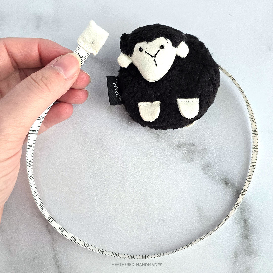 Lantern Moon Tape Measure - Black Sheep