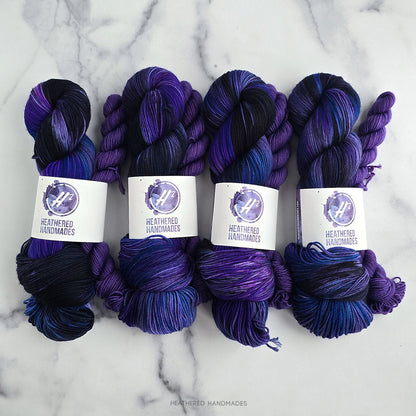 Midnight Madness (OOAK) - Standard Sock Set