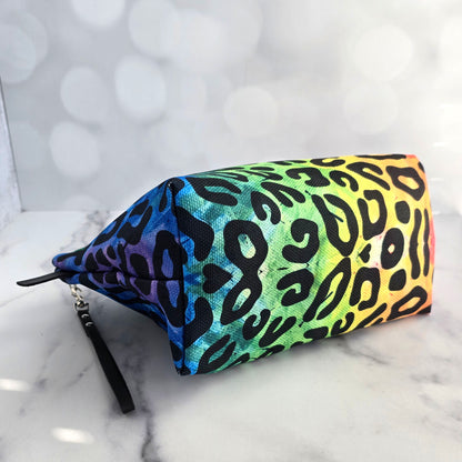 Rainbow Leopard Project Bag