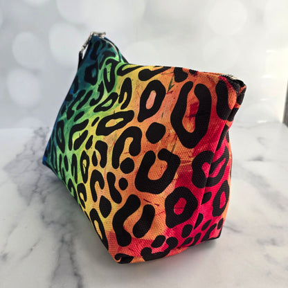 Rainbow Leopard Project Bag