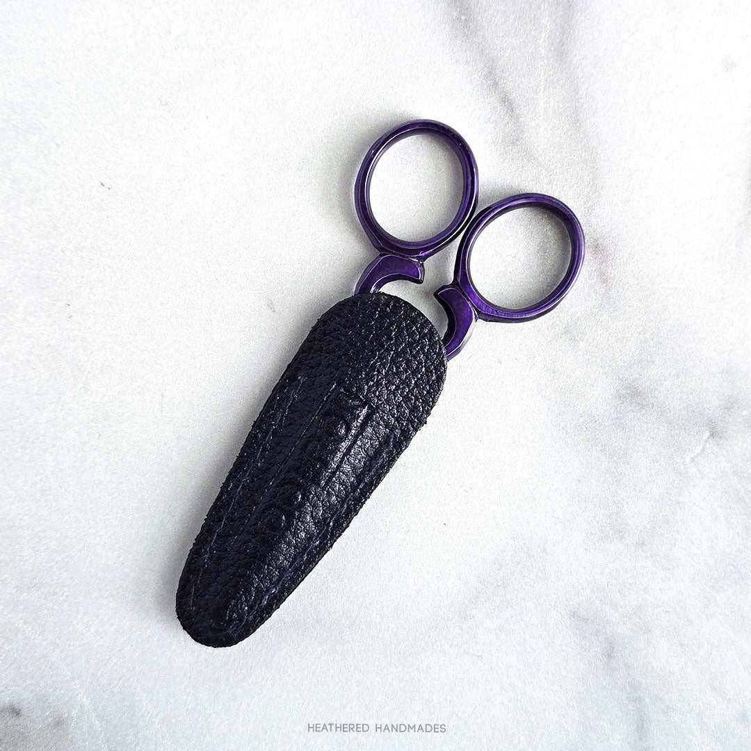 ToolTron - 3.5" Victorian Scissors - Purple