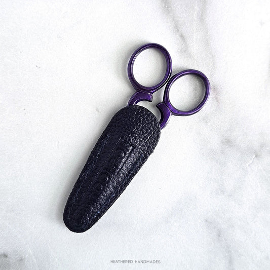 ToolTron - 3.5" Victorian Scissors - Purple