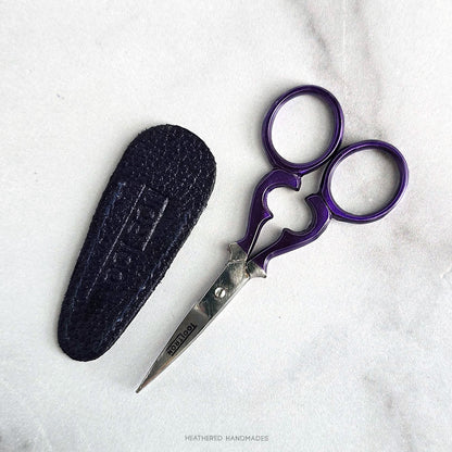 ToolTron - 3.5" Victorian Scissors - Purple