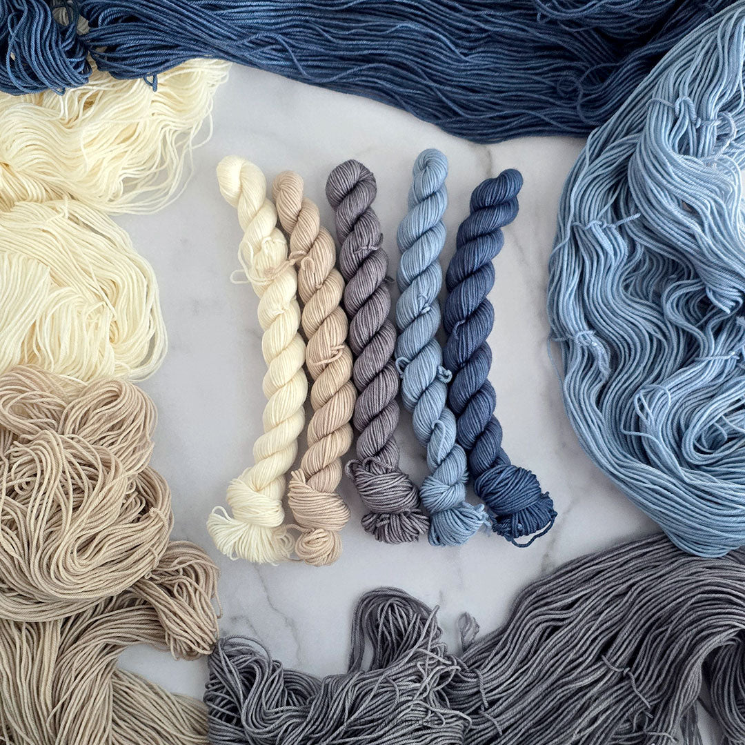 Winter Palette Tonal Mini Set - Dyed to Order