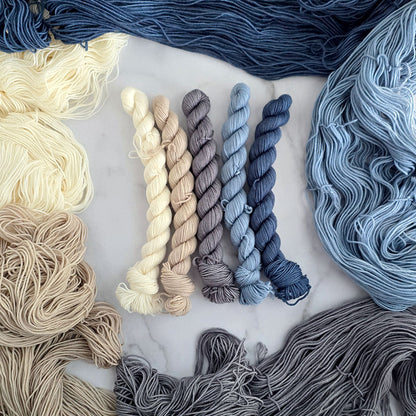 Winter Palette Tonal Mini Set - Dyed to Order