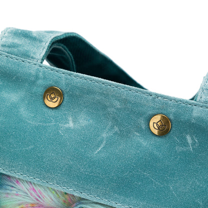 DellaQ Maker's Mesh Tote Bag - Teal image 8