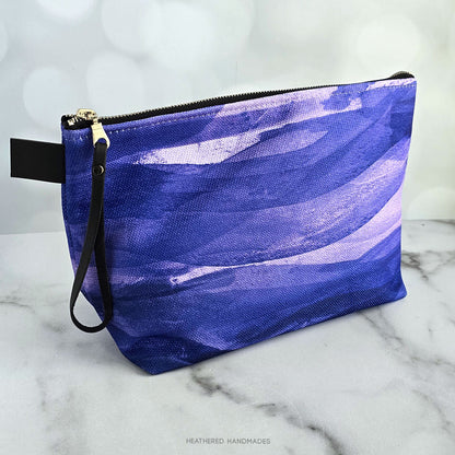 Purple Waves Project Bag image 0