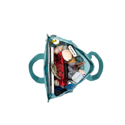 DellaQ Maker's Mesh Tote Bag - Purple image 4