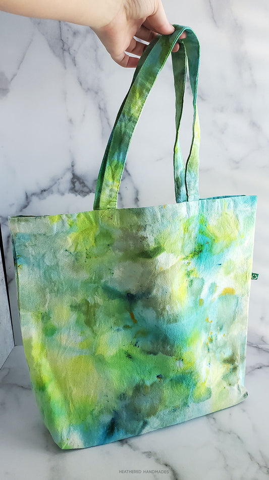 Ice Dyed Tote Bag 4 image 1