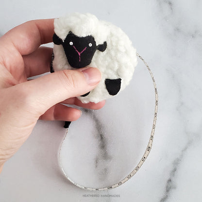 Lantern Moon Tape Measure - Merino (White Sheep) image 2