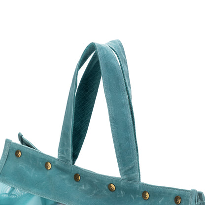 DellaQ Maker's Mesh Tote Bag - Teal image 7