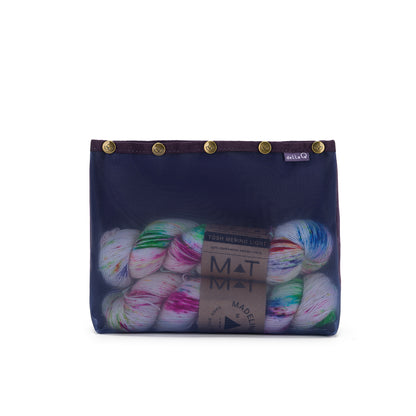 DellaQ Maker's Mesh Tote Bag - Purple image 2